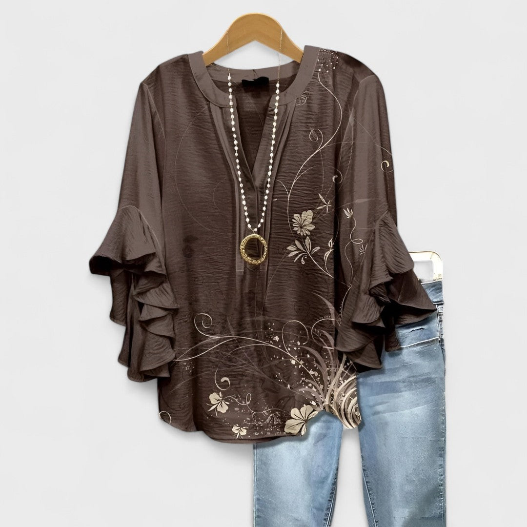 Elisabet - Blusa de Verano Casual