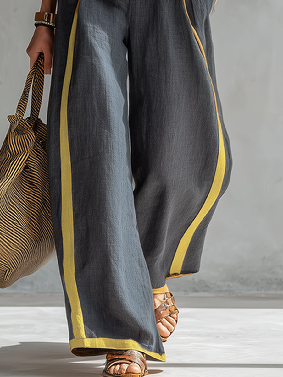 Laura - Elegante conjunto de chaleco y pantalones