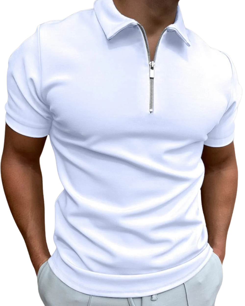 Nino | Polo con Cremallera Moderno
