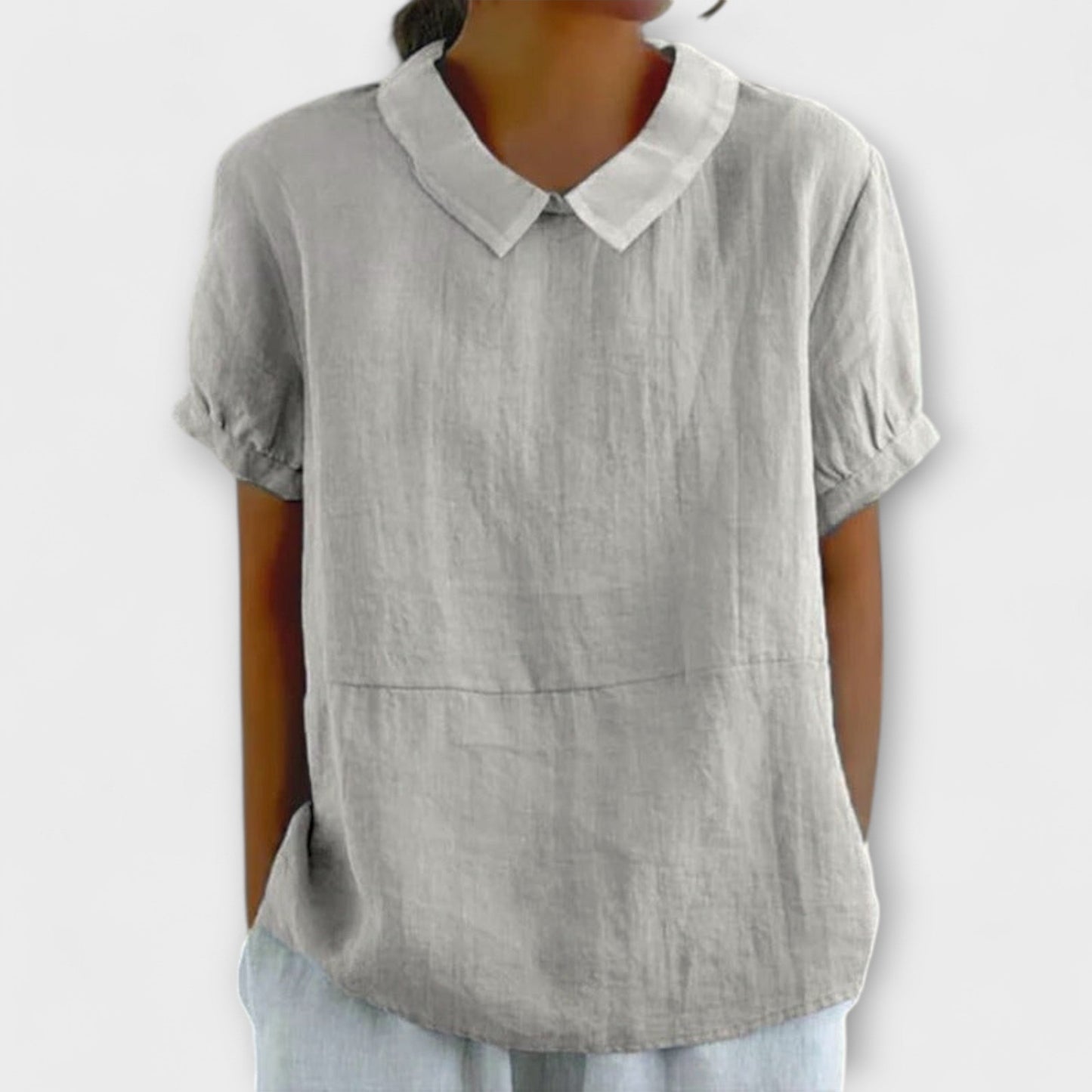 Lia - Blusa de manga corta