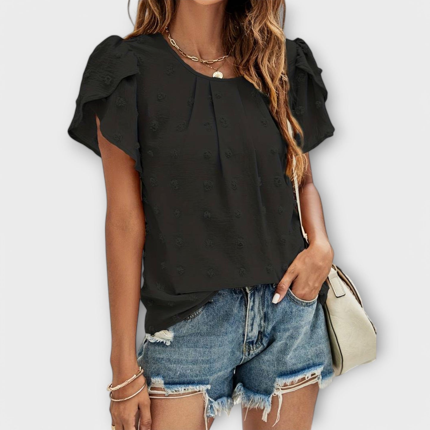 Charlotte - Blusa perfecta con lunares
