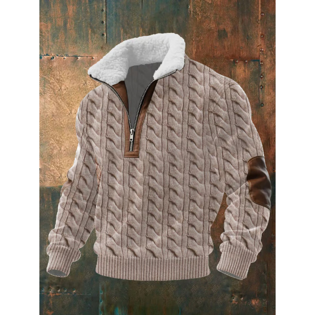 Ettiene | Jersey polar de cuello alto con cremallera