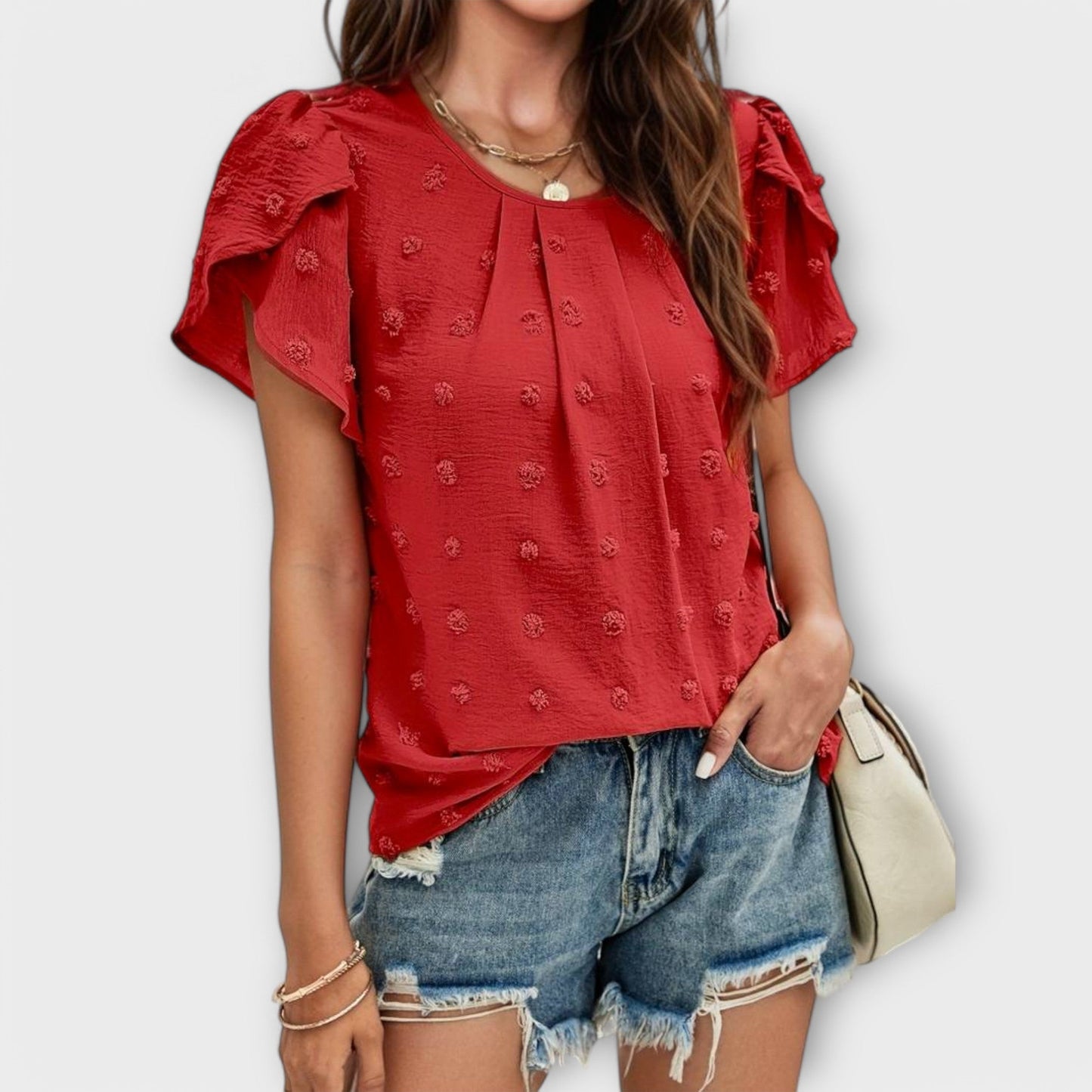 Charlotte - Blusa perfecta con lunares