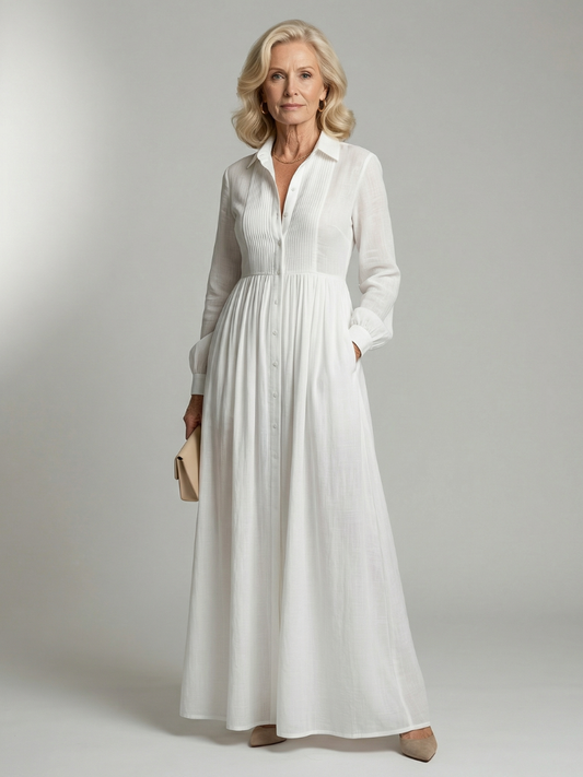 Stella & Grace™ | Vestido maxi de caída suave