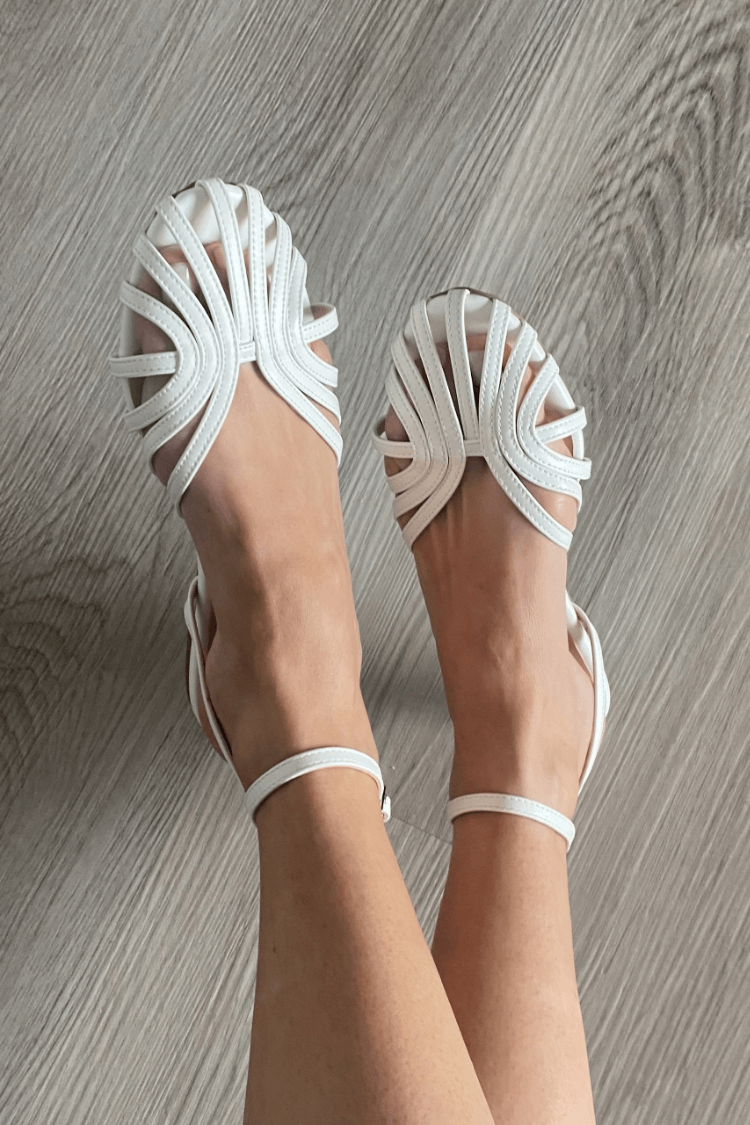Victoria™ | Sandalias Joya Doradas