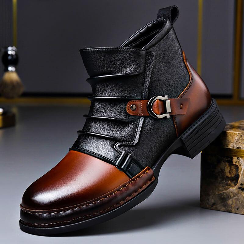 Botas elegantes de hombre