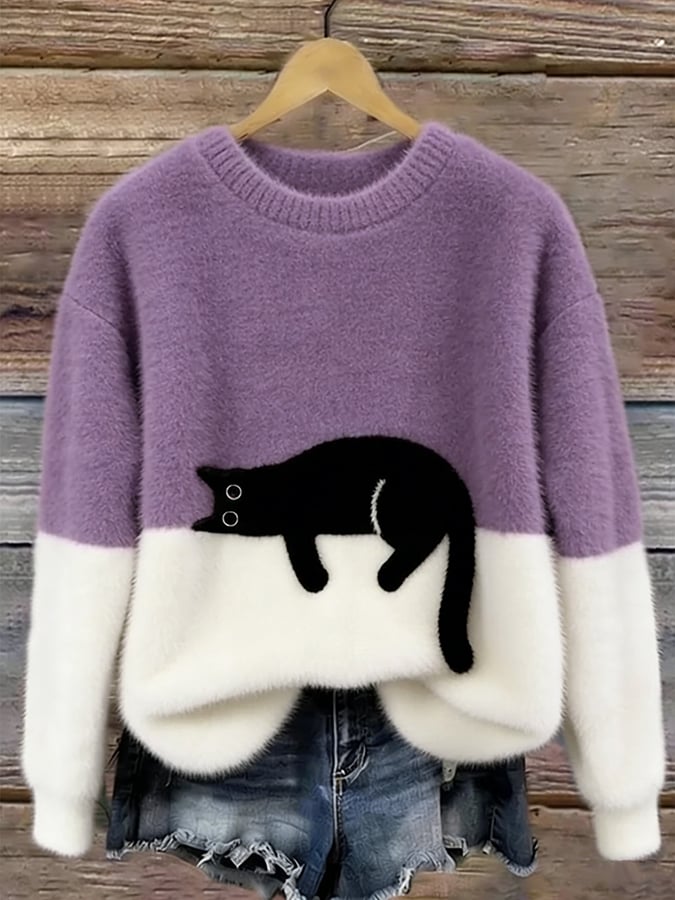 Lottie | Suéter oversize acogedor