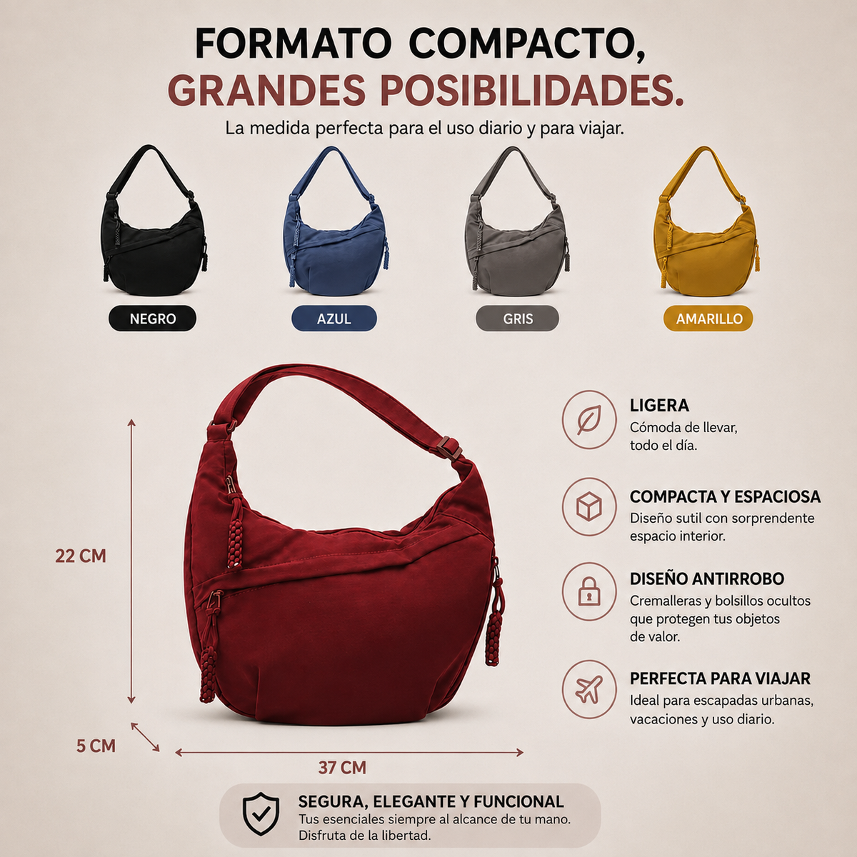Gioia | Bolso de Hombro