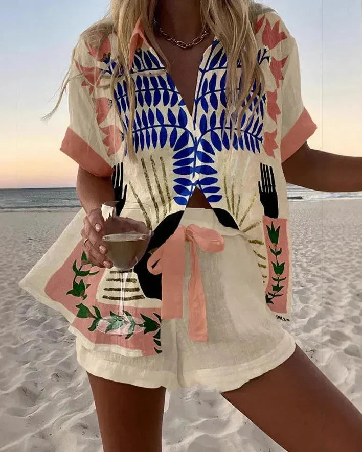 AZUL | Conjunto Coordinado de Verano