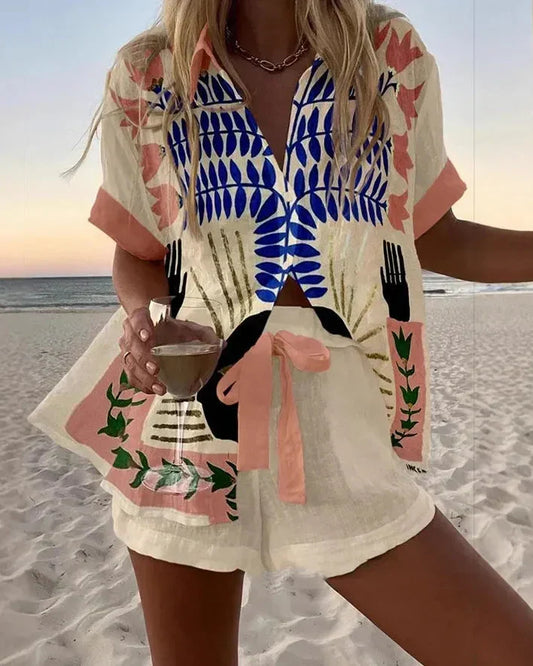 AZUL | Conjunto Coordinado de Verano