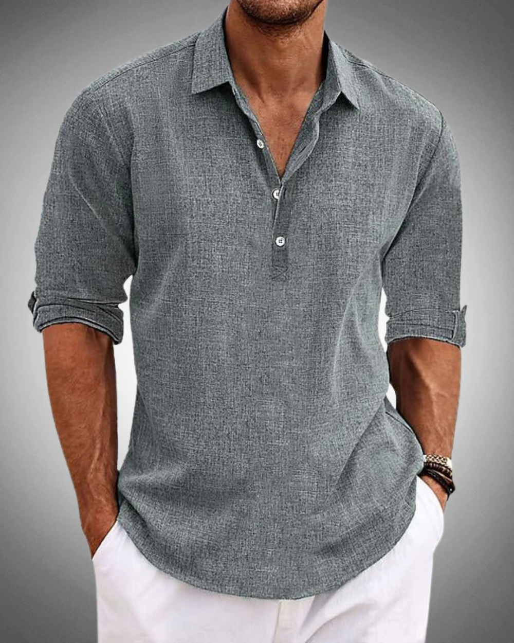 Sabbio | Camisa Clásica de Algodón
