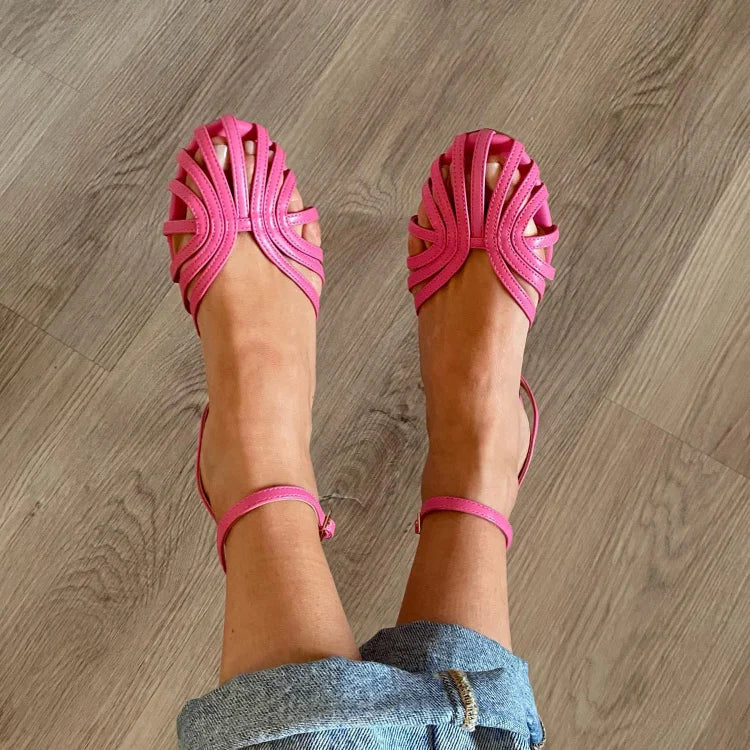 Victoria™ | Sandalias Joya Doradas