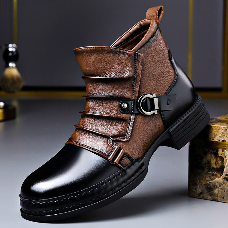 Botas elegantes de hombre