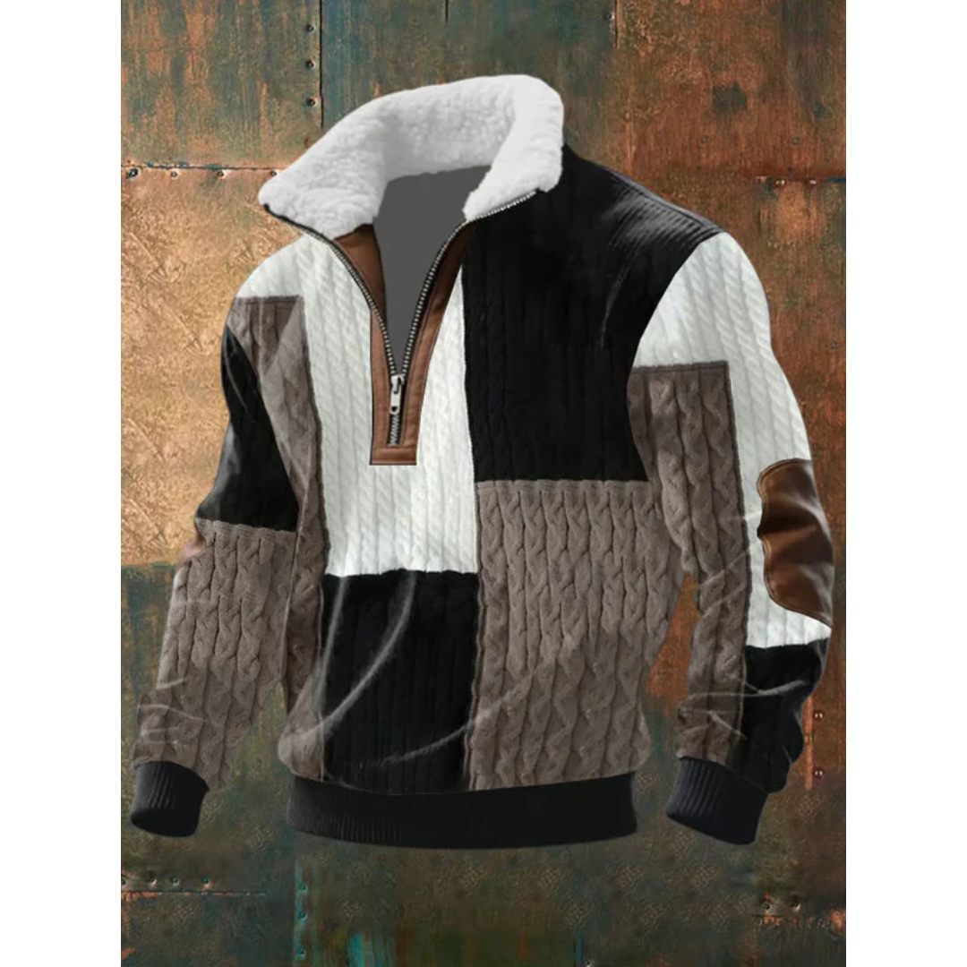 Ettiene | Jersey polar de cuello alto con cremallera