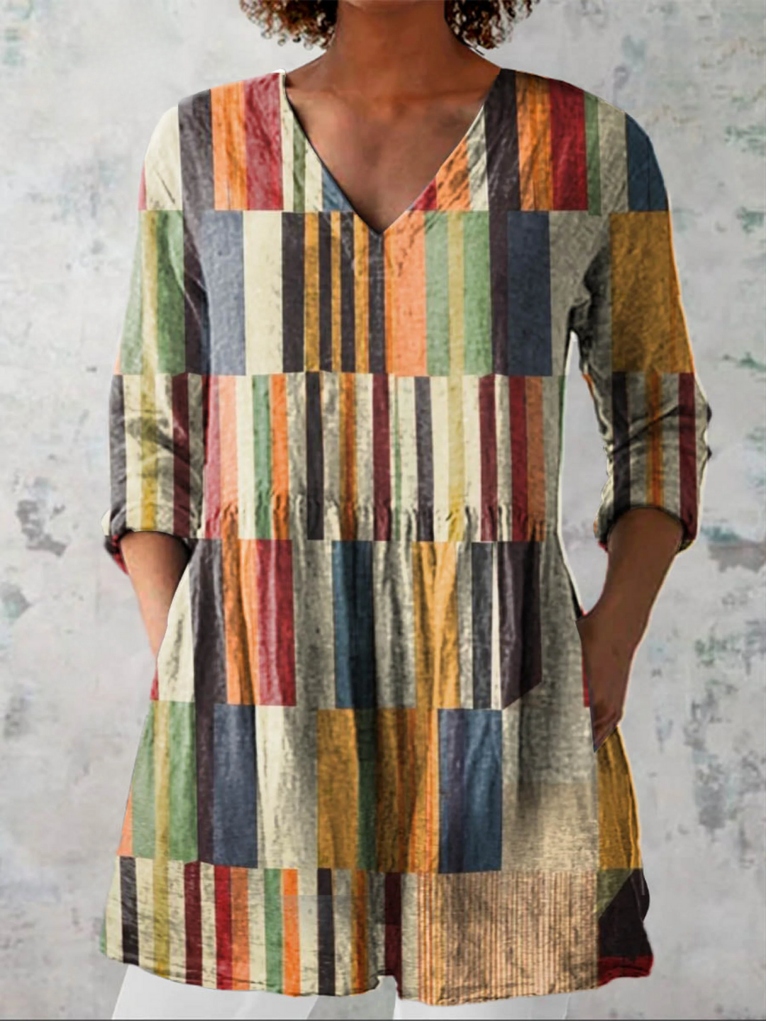 Sofia | Blusa larga con escote en V