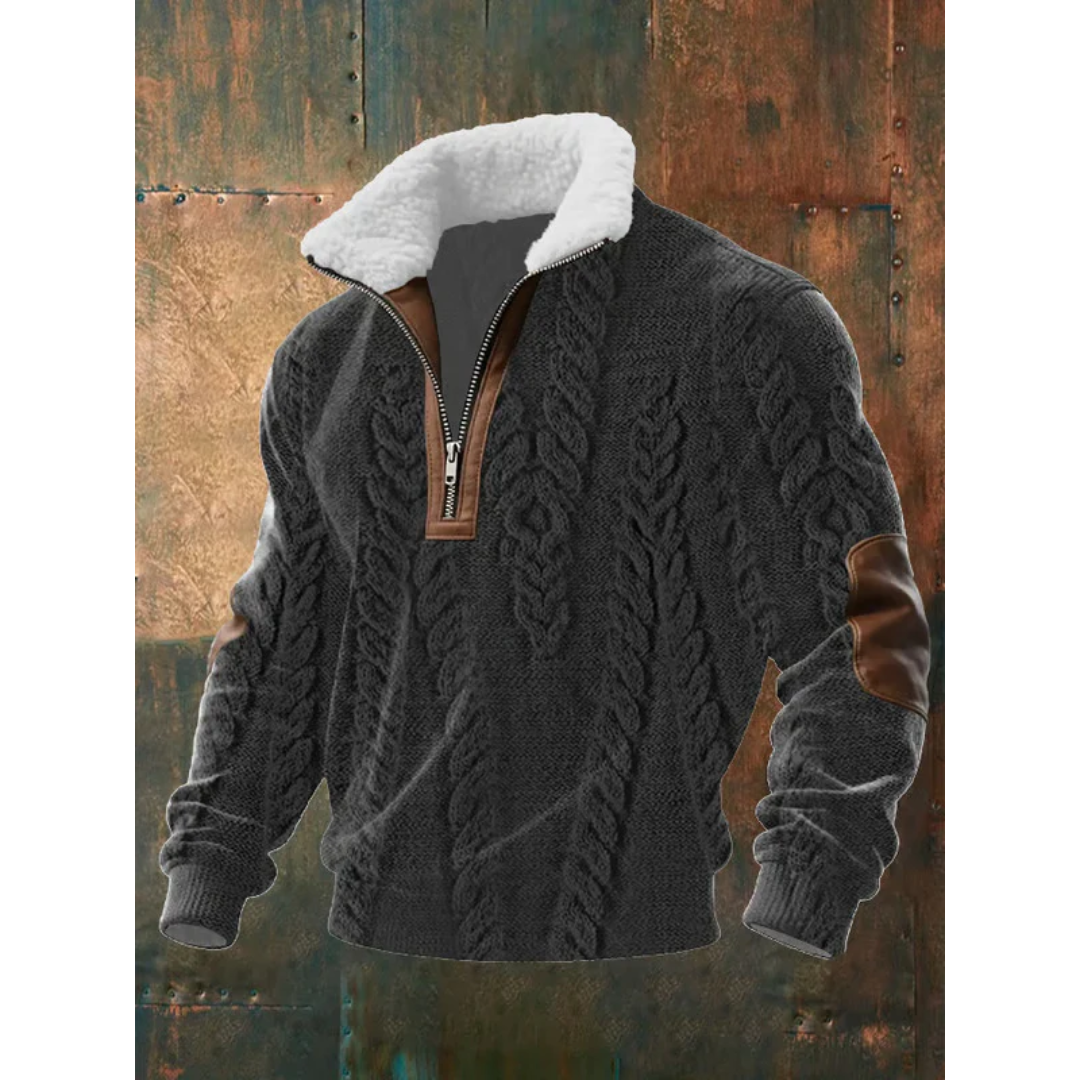 Ettiene | Jersey polar de cuello alto con cremallera