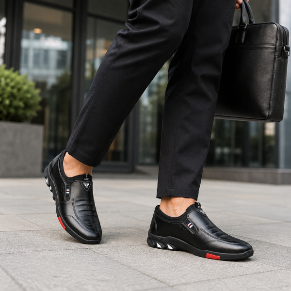 Zapatos elegantes de hombre con suela antideslizante