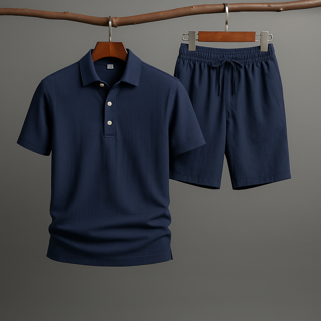 Conjunto de polo de lino Oslo
