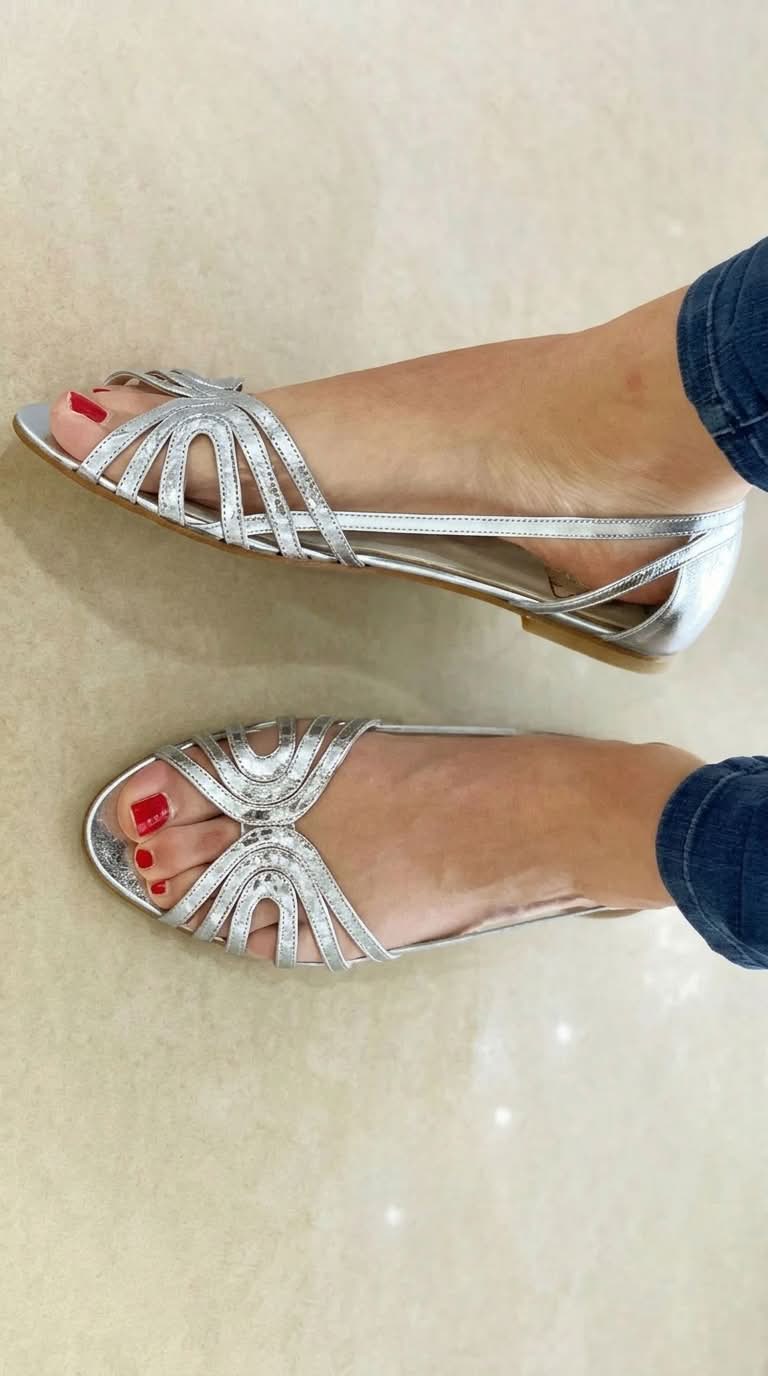 Leonor™ | Sandalias Doradas Luz de Verano