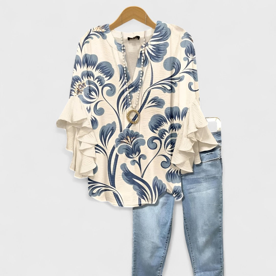 Elisabet - Blusa de Verano Casual