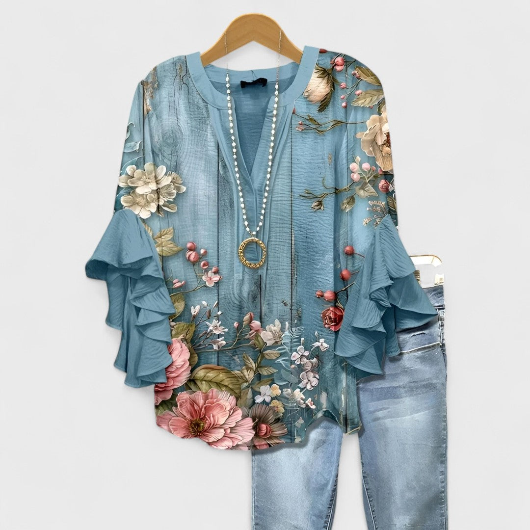 Elisabet - Blusa de Verano Casual
