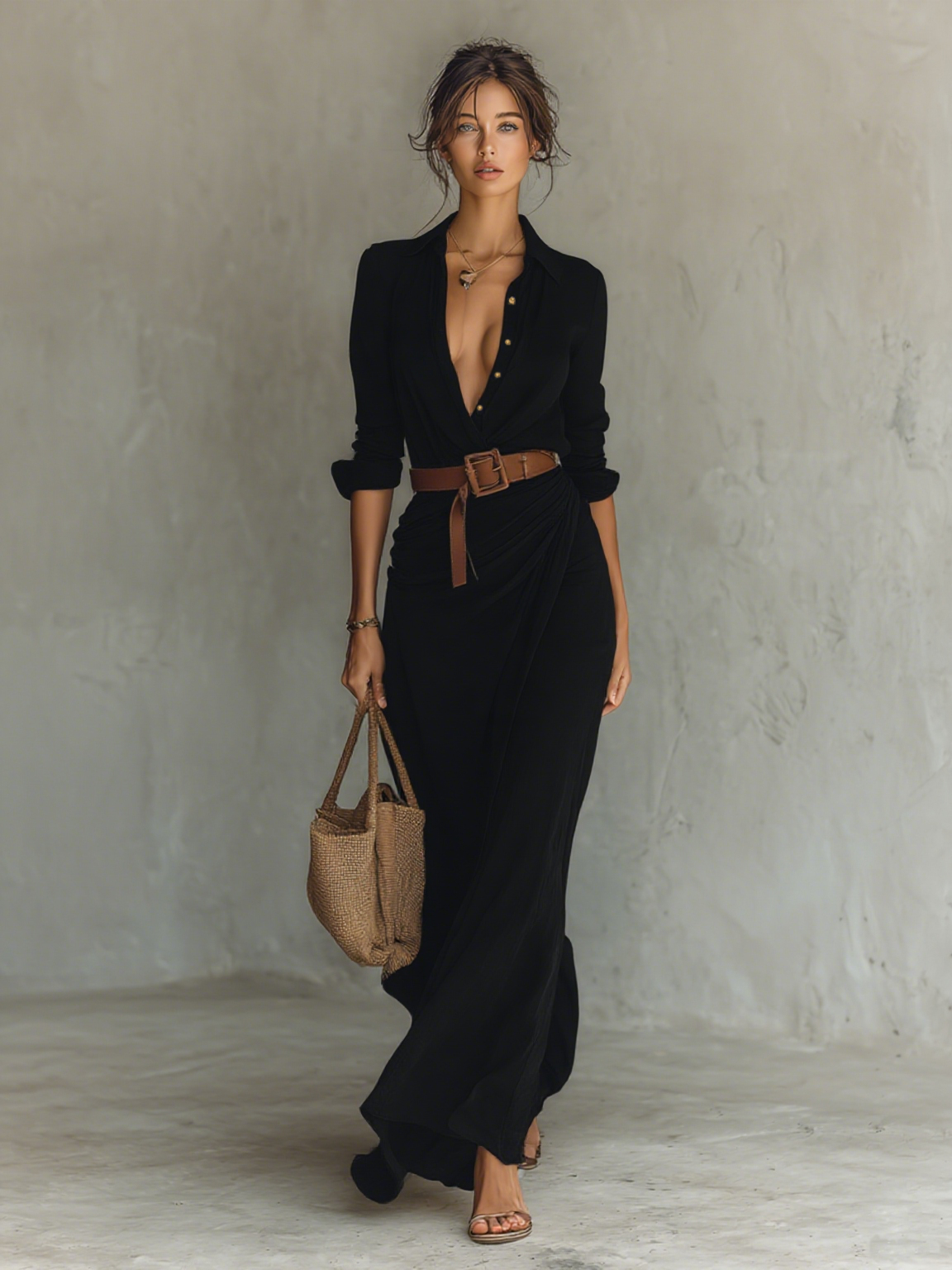 Victorie | Vestido largo casual