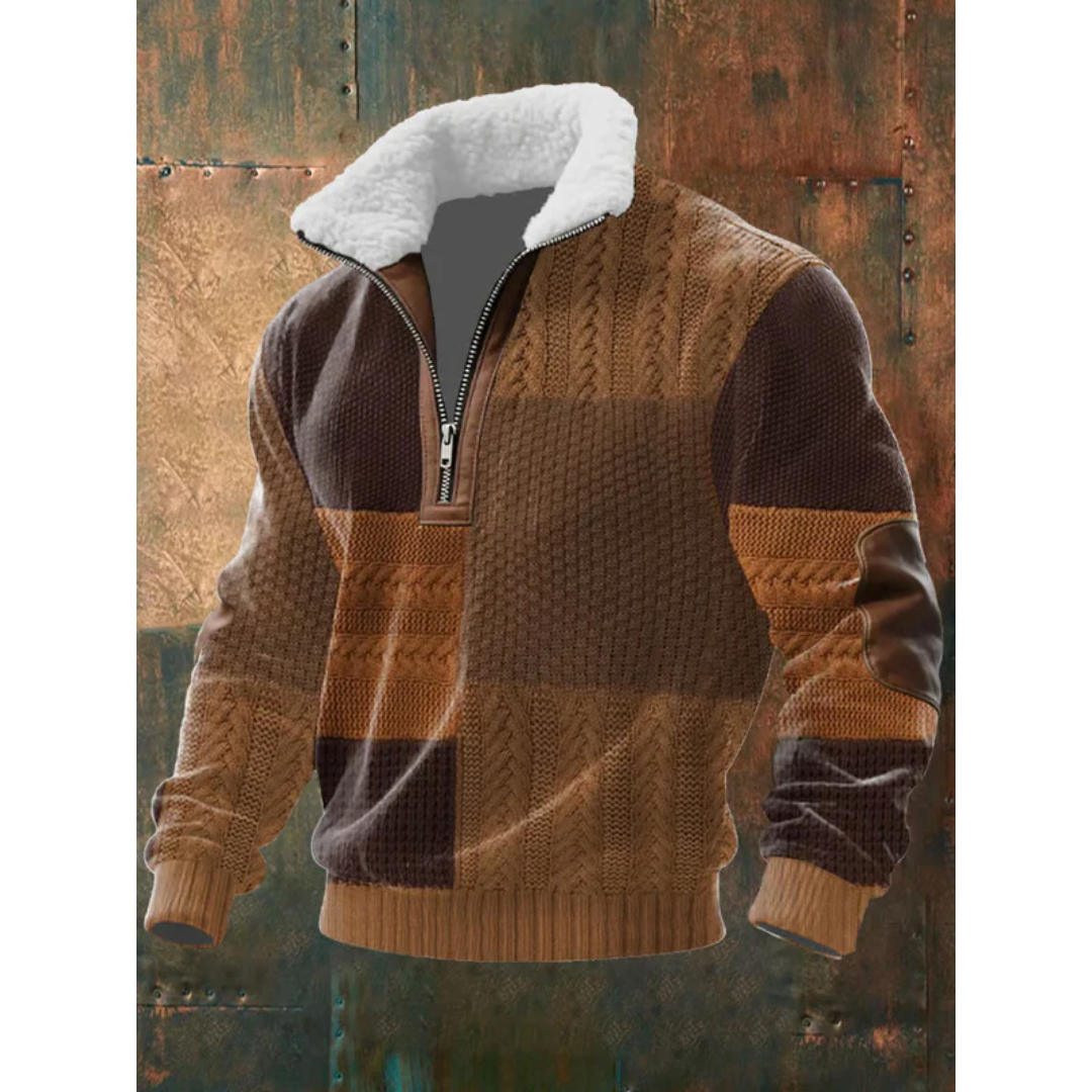Ettiene | Jersey polar de cuello alto con cremallera
