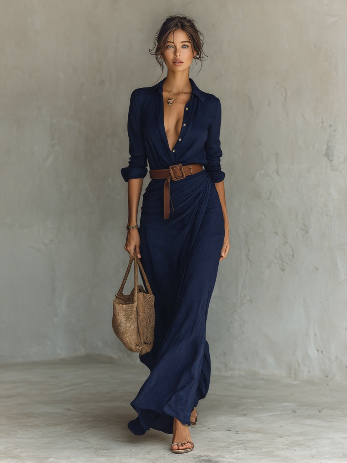 Victorie | Vestido largo casual