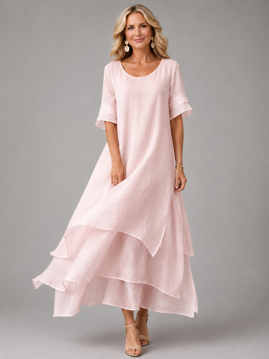 Liora™ | Vestido maxi fluido