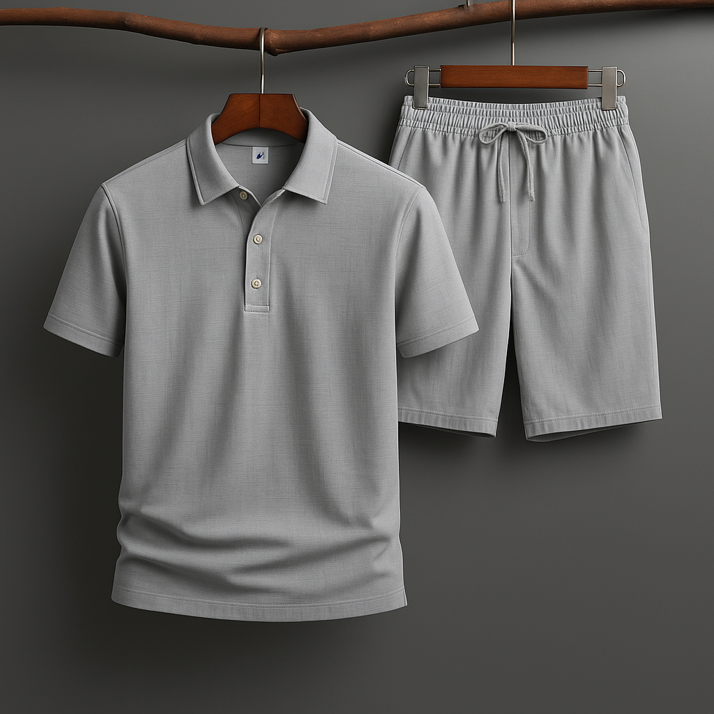 Conjunto de polo de lino Oslo
