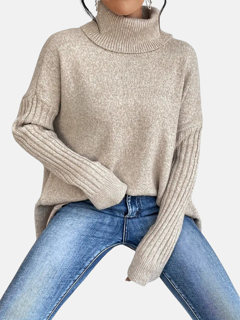 Brigitte™ | Jersey de Cuello Cisne