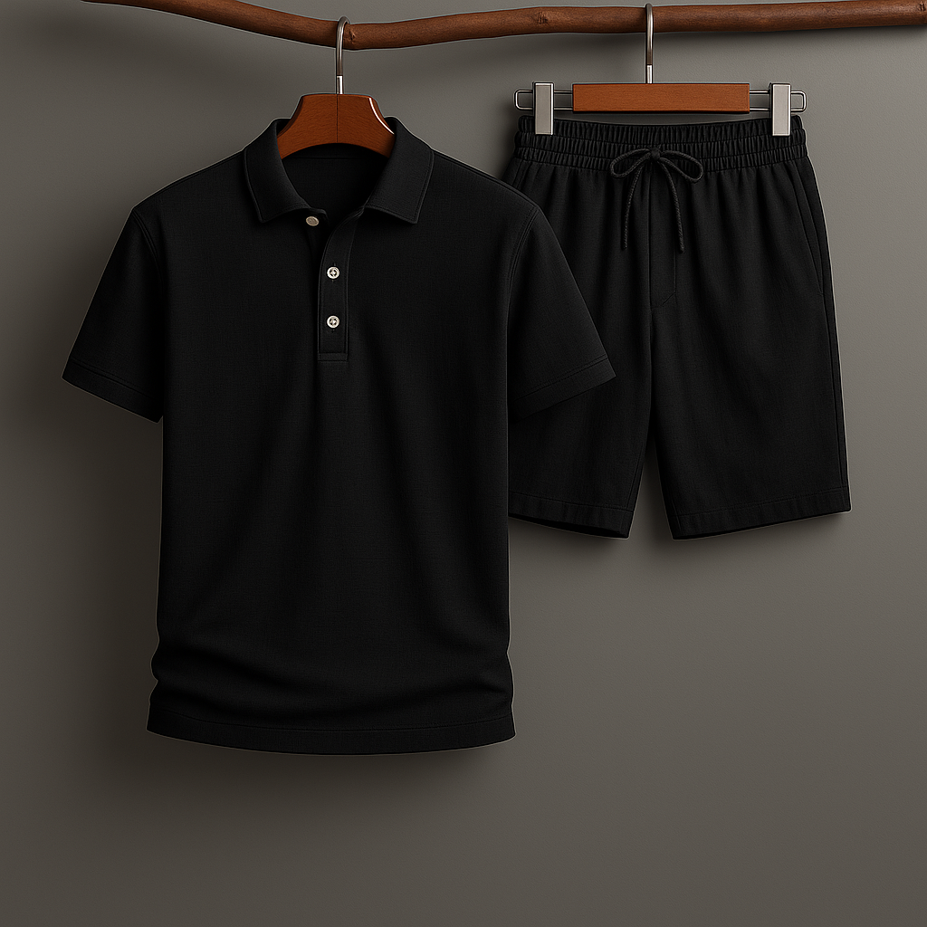 Conjunto de polo de lino Oslo