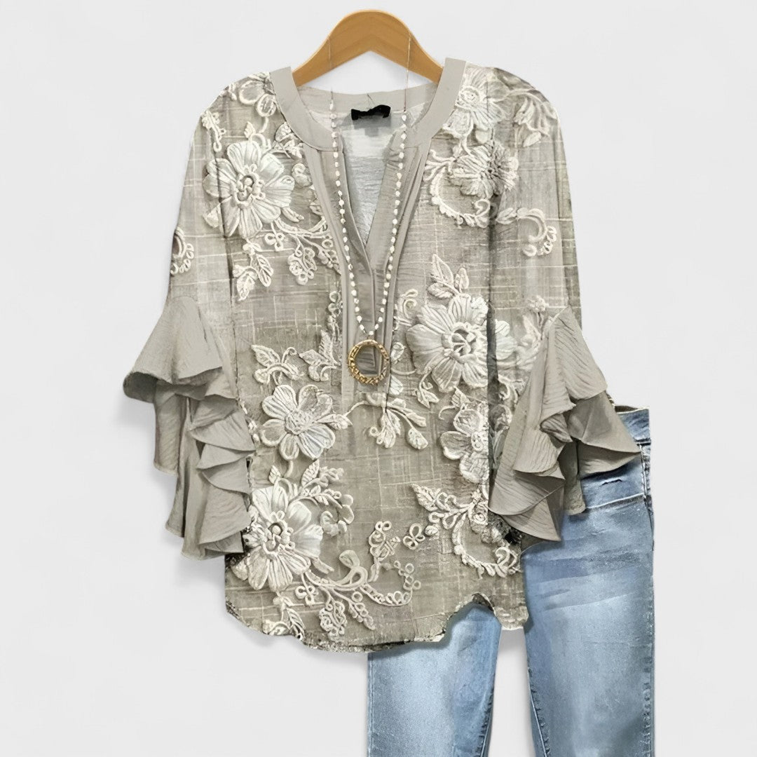 Elisabet - Blusa de Verano Casual