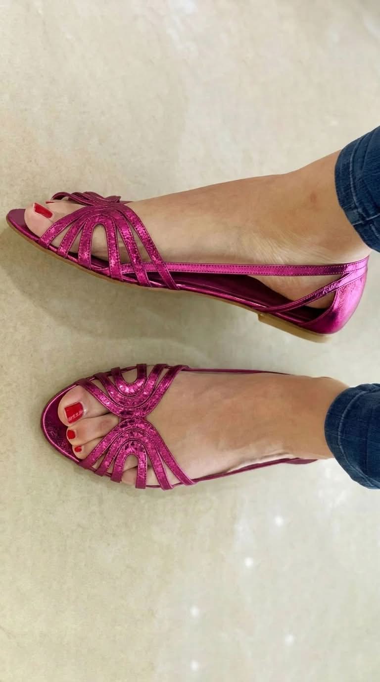 Leonor™ | Sandalias Doradas Luz de Verano