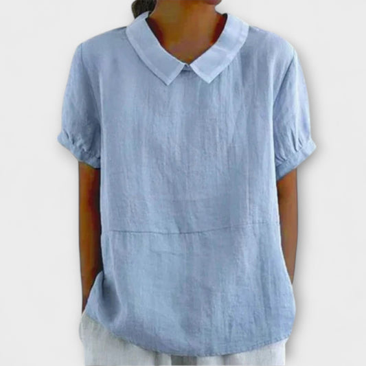 Lia - Blusa de manga corta