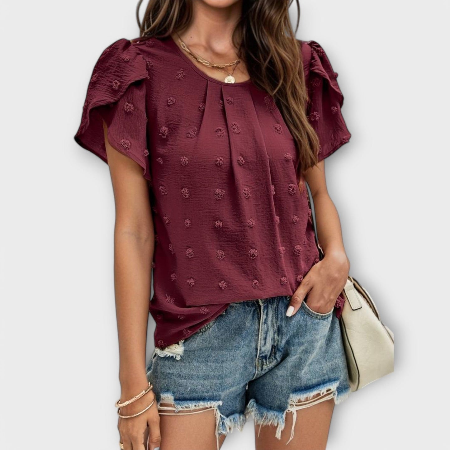 Charlotte - Blusa perfecta con lunares