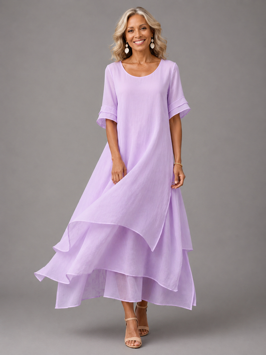 Liora™ | Vestido maxi fluido