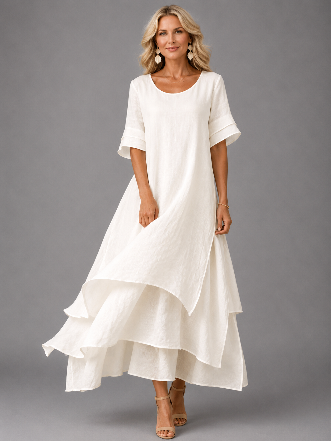 Liora™ | Vestido maxi fluido