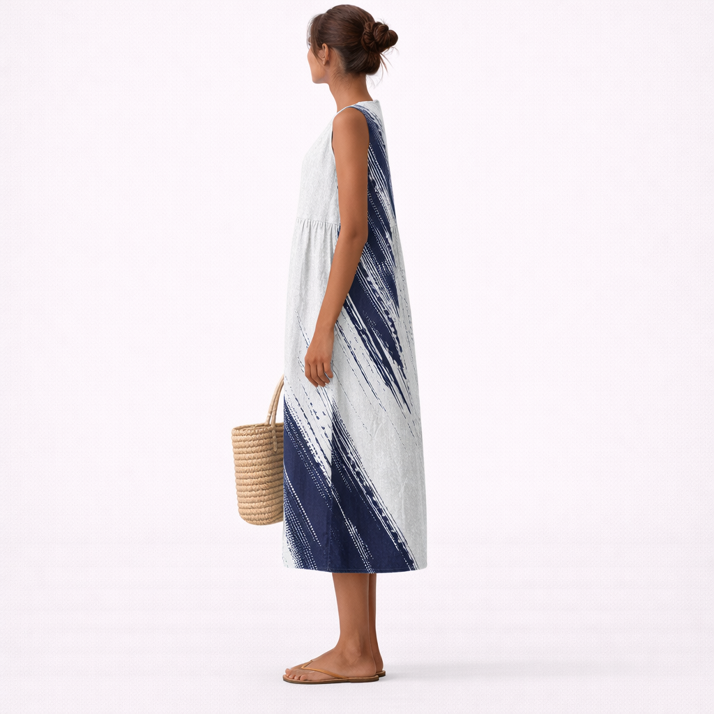 Vestido midi elegante para el día a día Elena