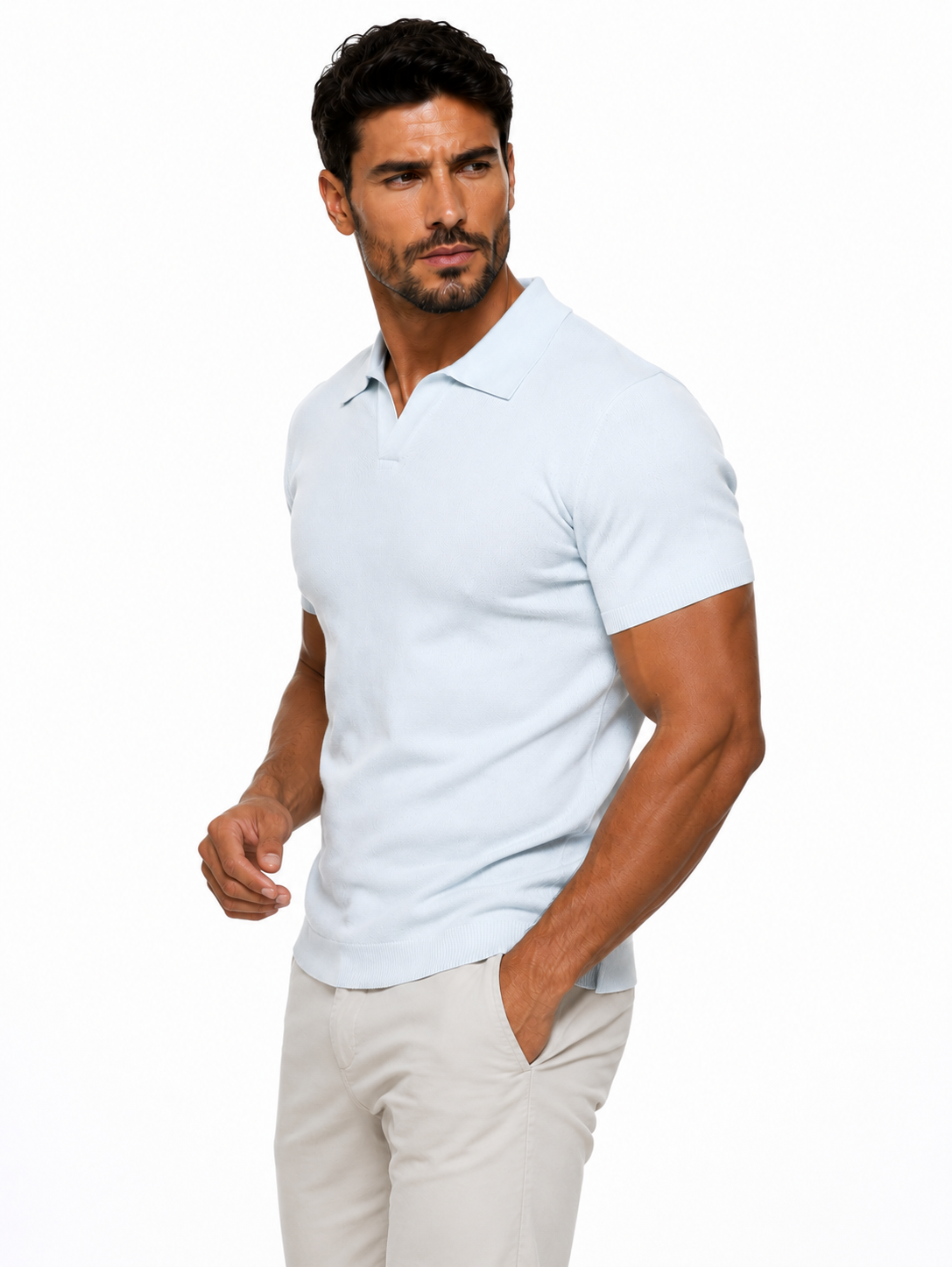 Polo Mateo Essential Grey