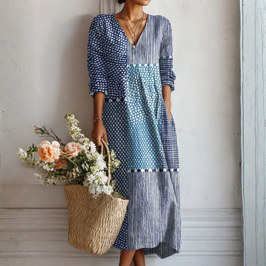 Vestido ligero con estampado floral Sara