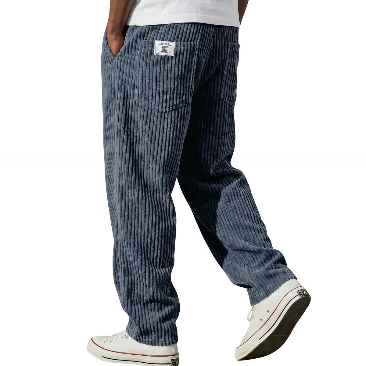 Pantalón de hombre | Pantalón de pana con cintura elástica