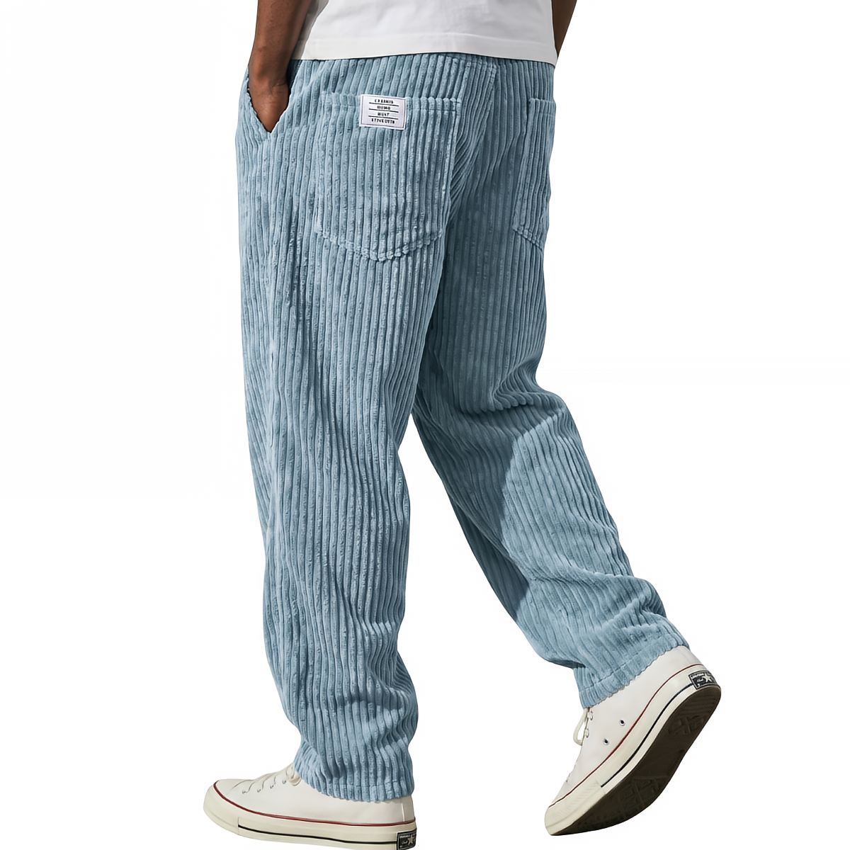 Pantalón de hombre | Pantalón de pana con cintura elástica