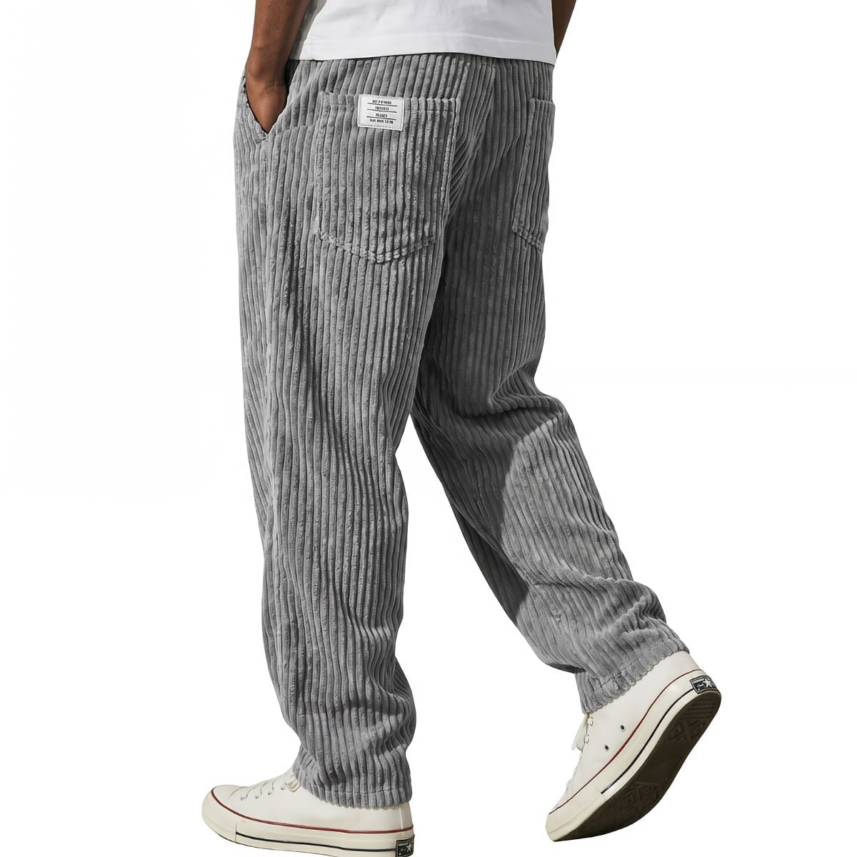 Pantalón de hombre | Pantalón de pana con cintura elástica