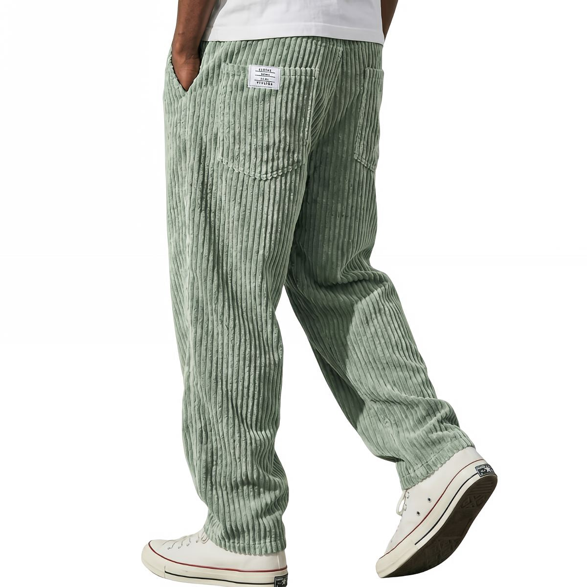 Pantalón de hombre | Pantalón de pana con cintura elástica