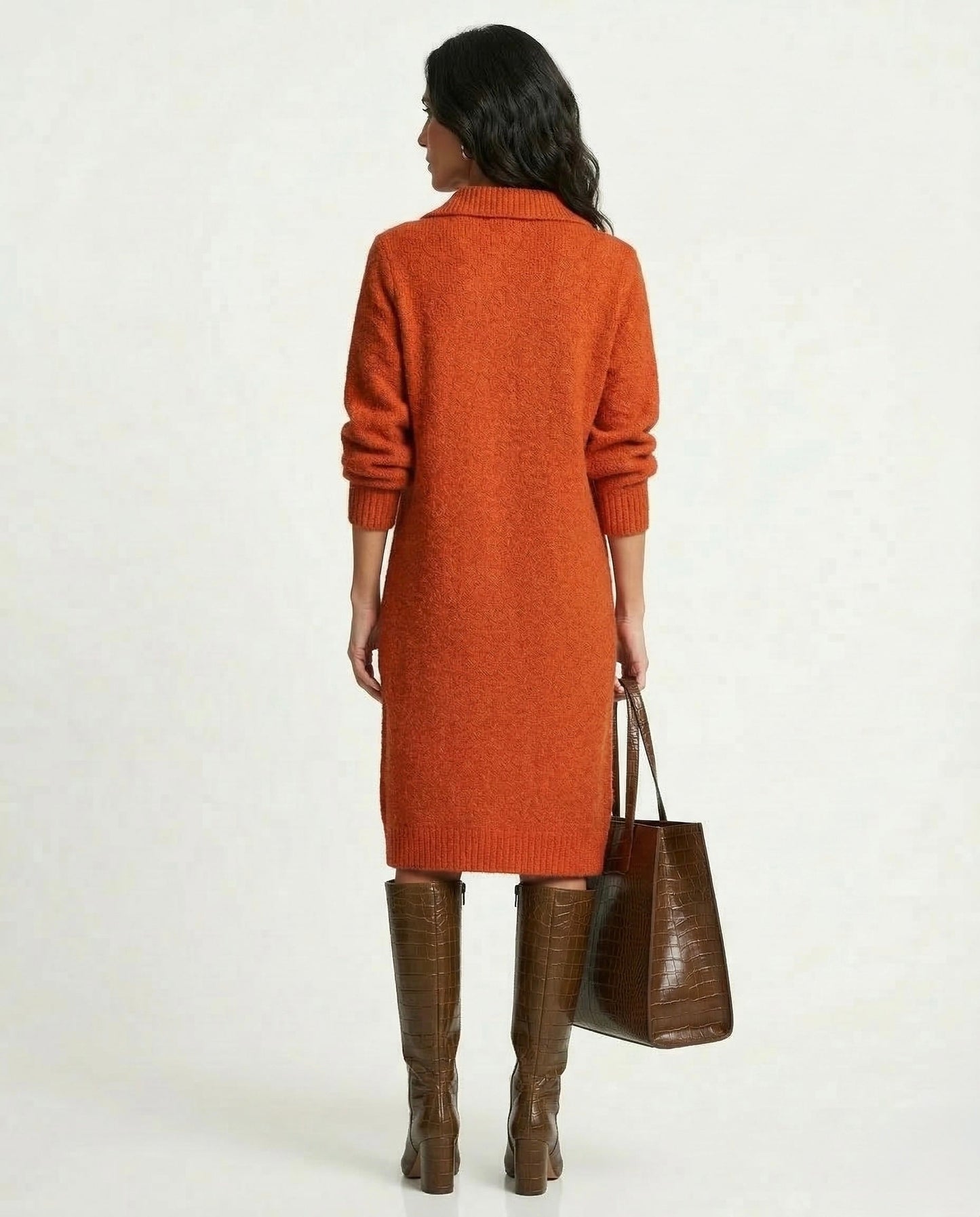 Vestido Polo Terracota