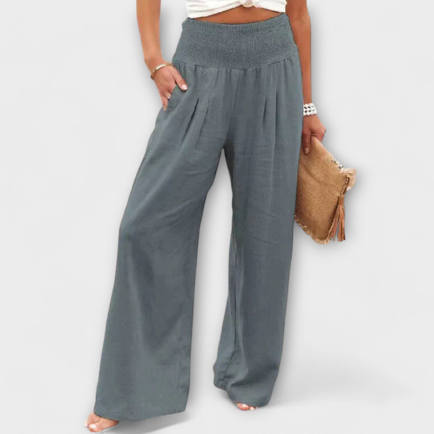 Julie - Pantalones aireados y elegantes