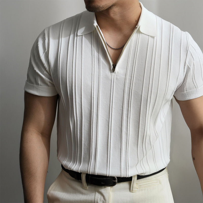 Carmelo | Polo Blanco Elegante