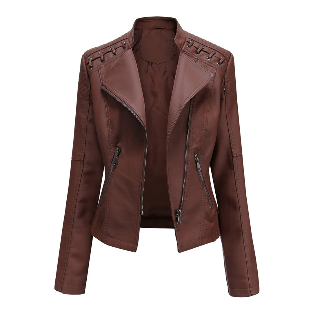 Margaux | Chaqueta motera asimétrica
