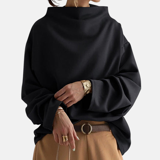 Gabriella™ | Jersey Elegante de Cuello Alto